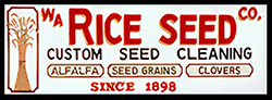 W.A. Rice Seed Co. Logo